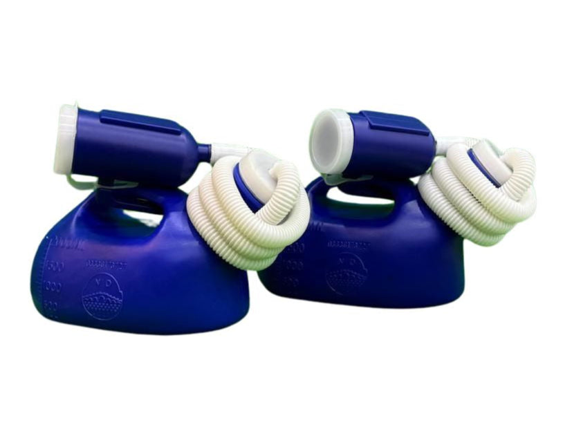 2 Portable Urinal Bottles for Men – Convenient & Spill Proof