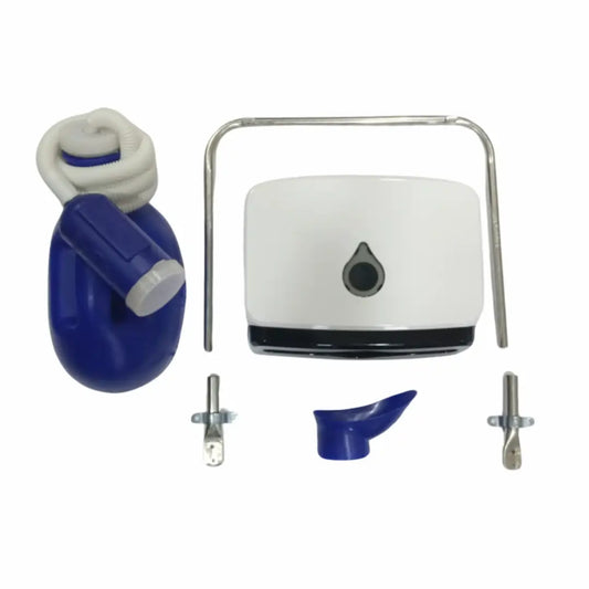 Taharat Female Bed Set (1 Urinal Bottle + 1 Railing + 1 Tissue Dispenser)