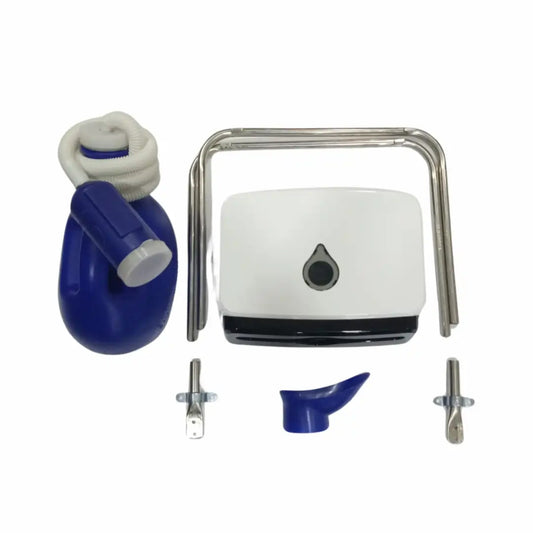 Taharat Female Bed Set ( 1 Urinal Bottle + 2 Railing + 1 Dispenser )